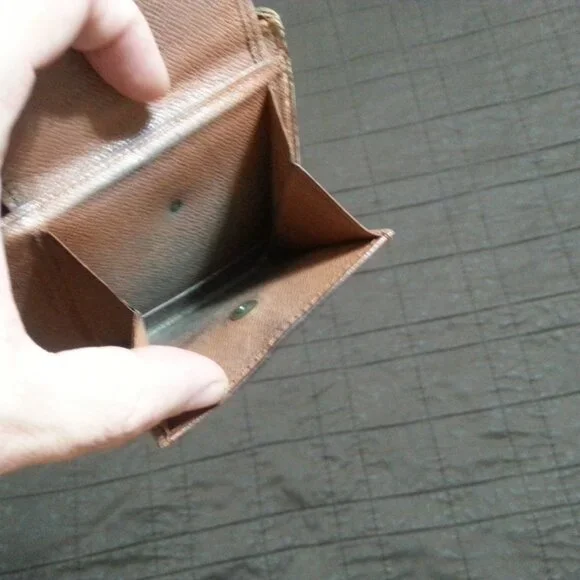 Vintage LV Louis Vuitton Wallet Monogram Bifold Men's Unisex Women's - Picture 13 of 16